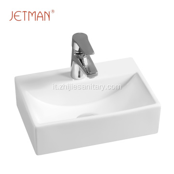 Elegante lavabo da esterno in ceramica artistica